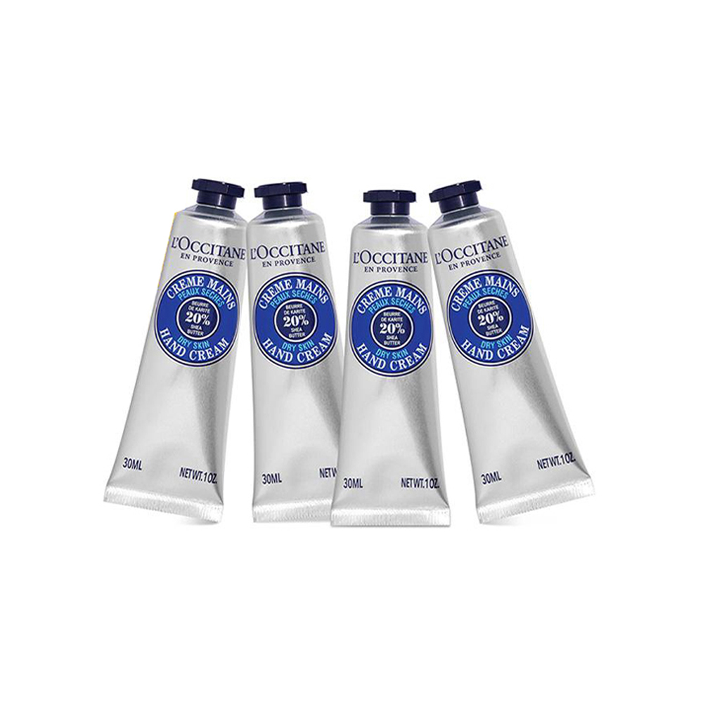 【临期】欧舒丹乳木果经典润手霜四支装 30ml*4